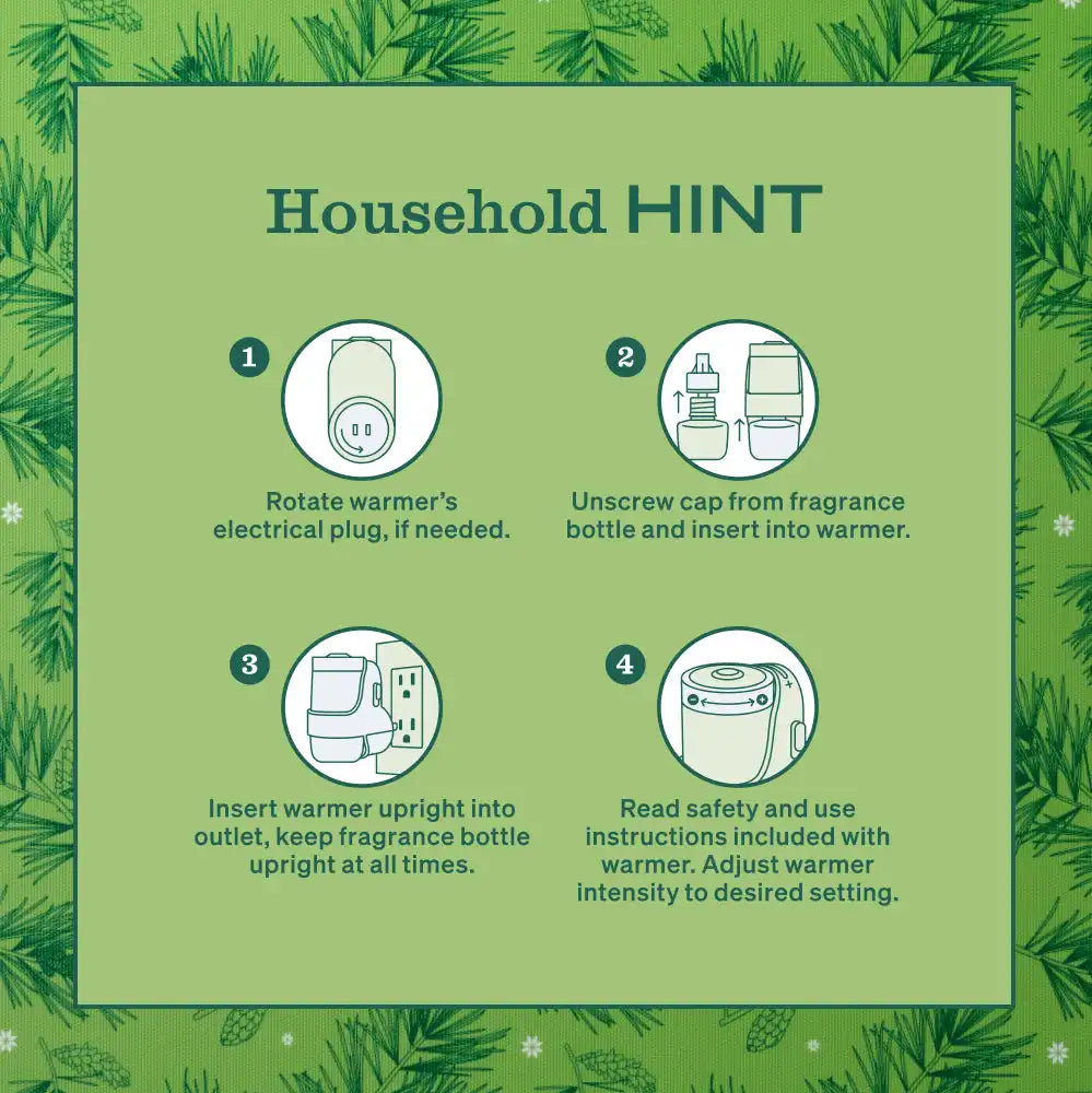 Iowa Pine Plug In Scented Oil Refill, 2-Pack