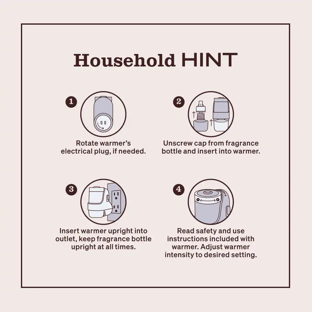 Dandelion Plug In Scented Oil Warmer With Refill