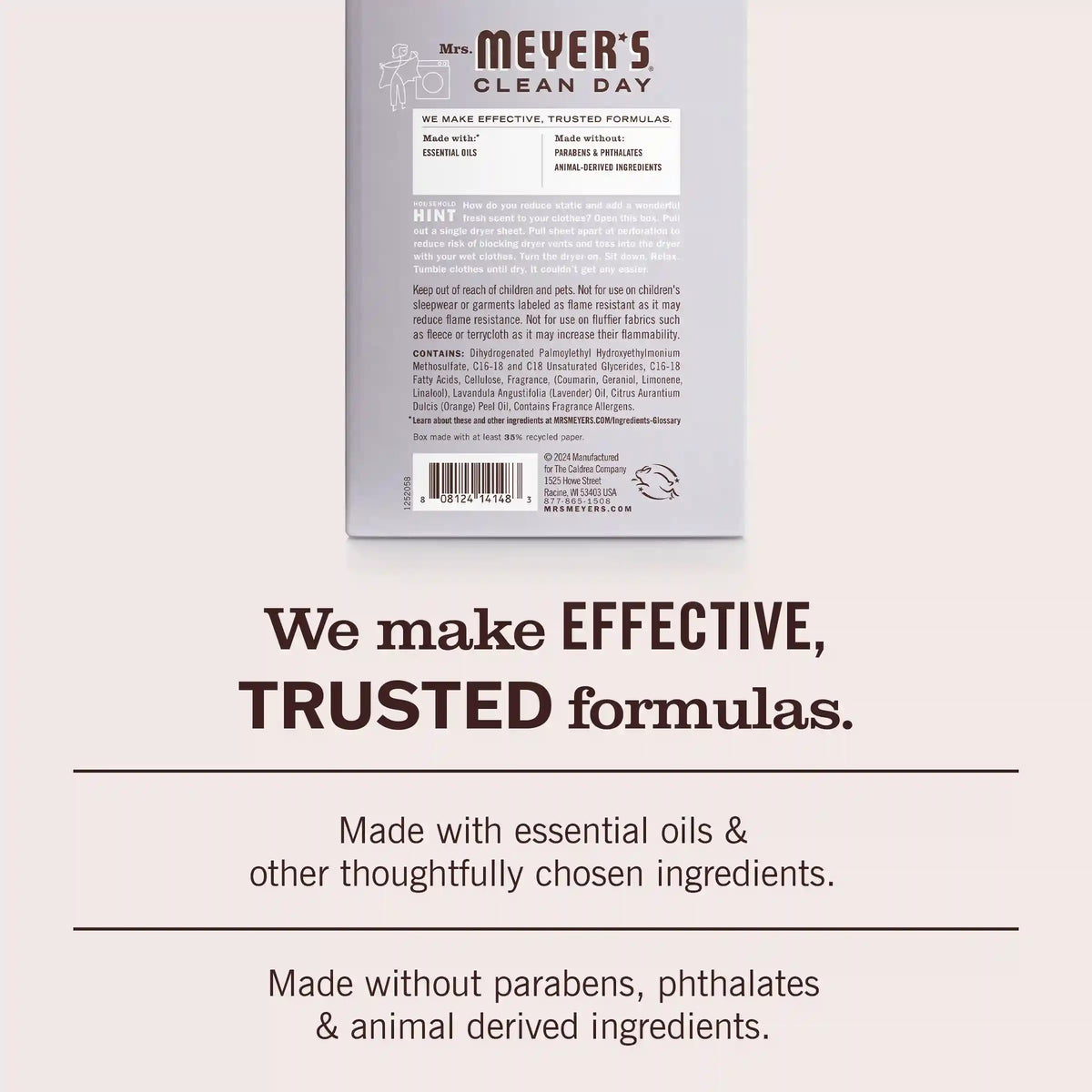 Lavender Dryer Sheets