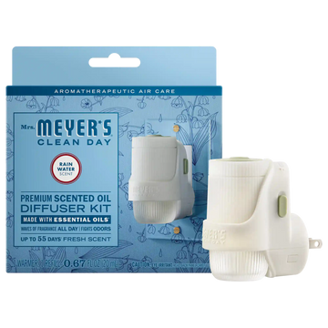 Rain Water Plug In Scented Oil Warmer With Refill