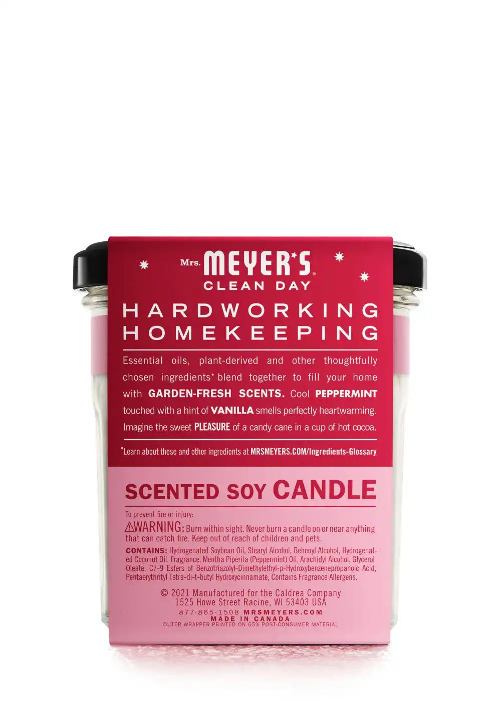 Peppermint Soy Candle Large
