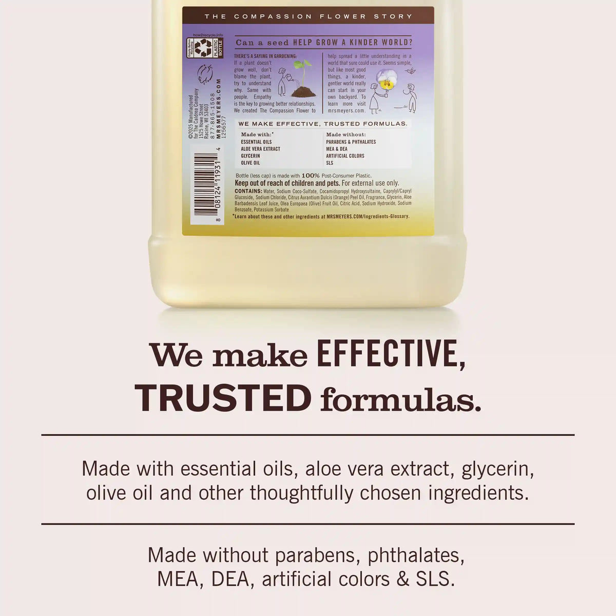 Compassion Flower Liquid Hand Soap Refill