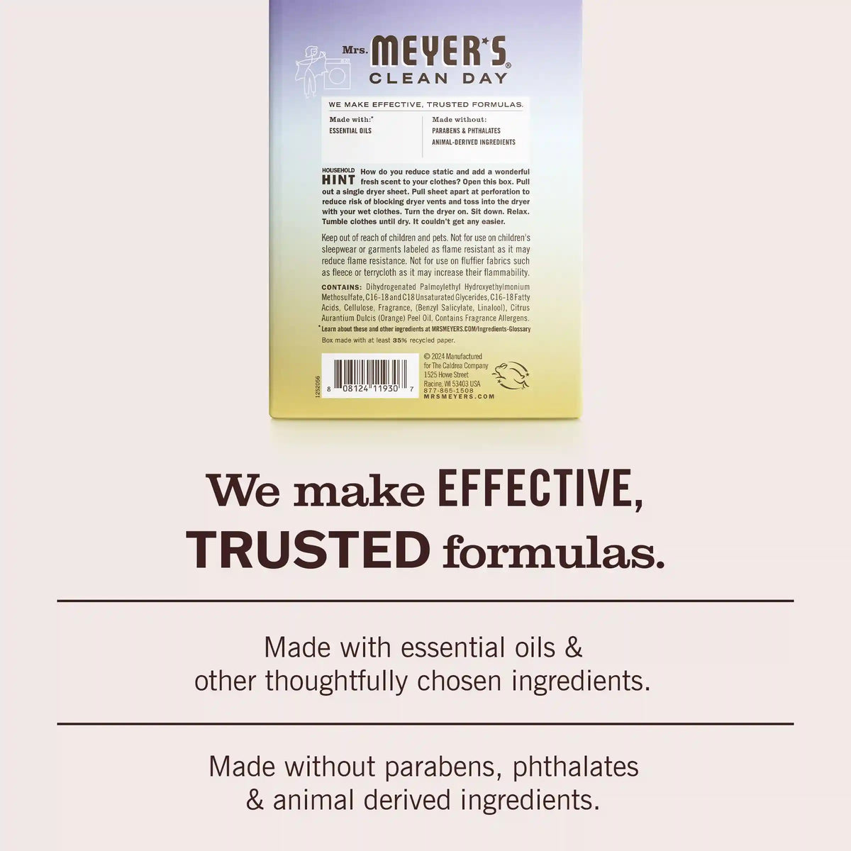 Compassion Flower Dryer Sheets
