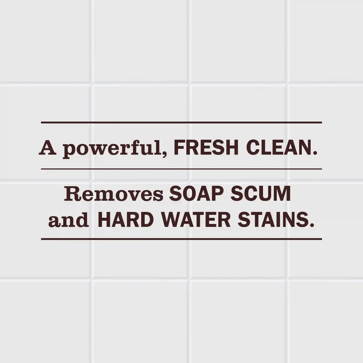 Lemon Verbena Tub & Tile
