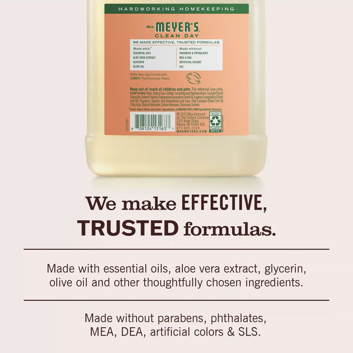 Geranium Liquid Hand Soap Refill